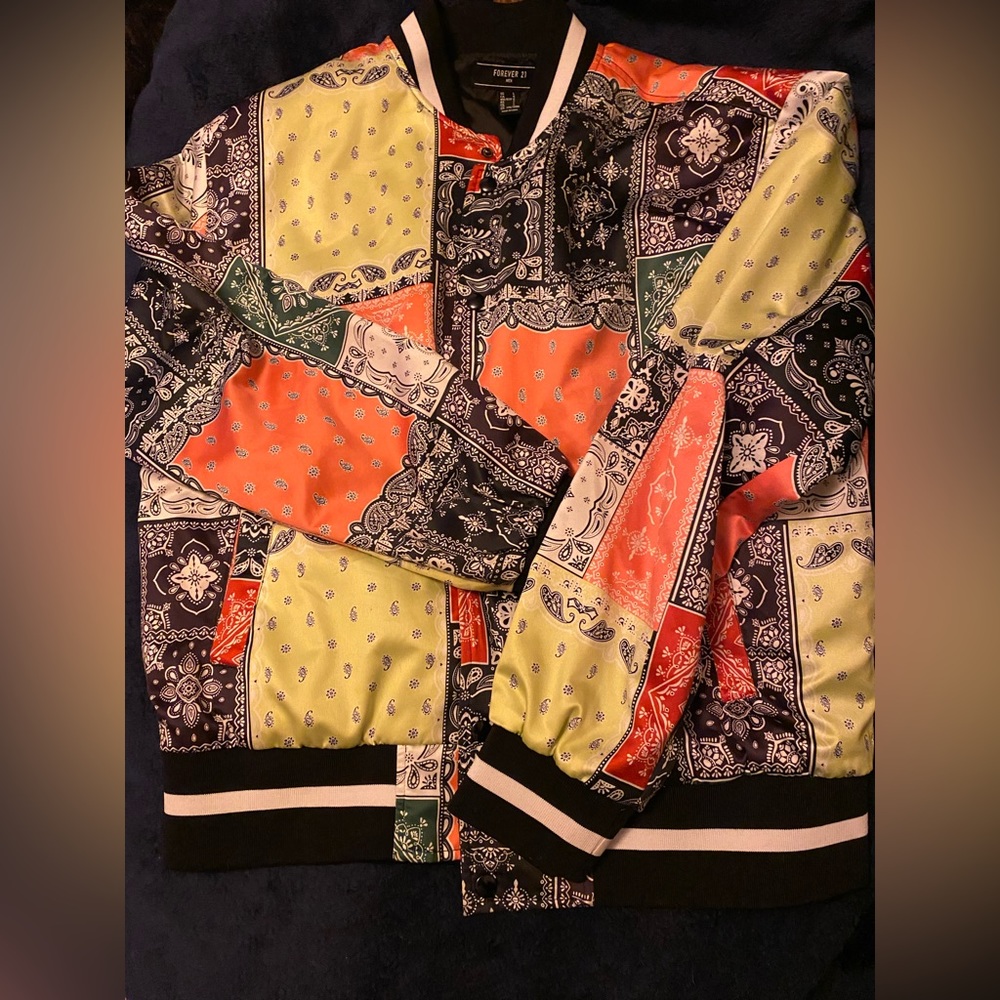 Paisley Print Jacket